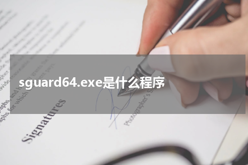 sguard64.exe是什么程序