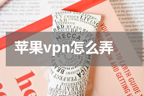苹果vpn怎么弄