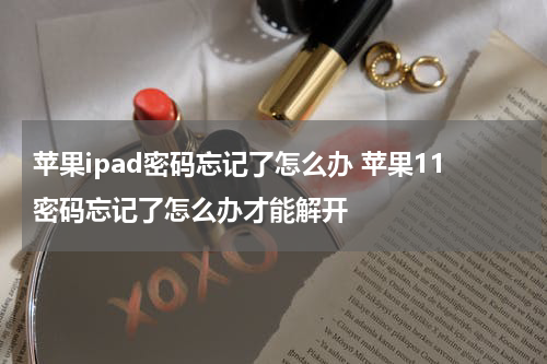 苹果ipad密码忘记了怎么办 苹果11密码忘记了怎么办才能解开