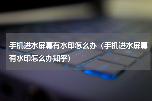 手机进水屏幕有水印怎么办（手机进水屏幕有水印怎么办知乎）