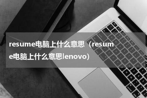 resume电脑上什么意思（resume电脑上什么意思lenovo）