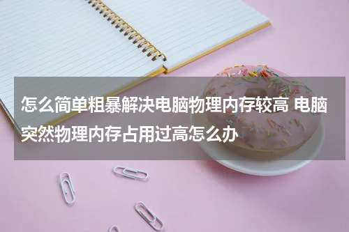 怎么简单粗暴解决电脑物理内存较高 电脑突然物理内存占用过高怎么办