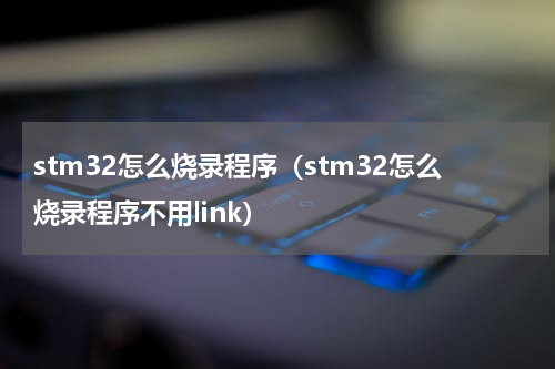 stm32怎么烧录程序（stm32怎么烧录程序不用link）