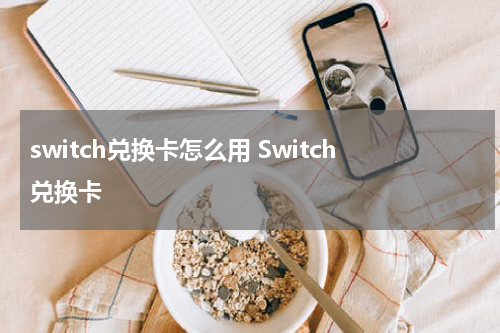 switch兑换卡怎么用 Switch兑换卡