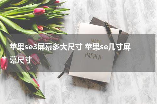 苹果se3屏幕多大尺寸 苹果se几寸屏幕尺寸
