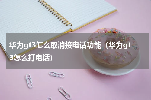 华为gt3怎么取消接电话功能（华为gt3怎么打电话）