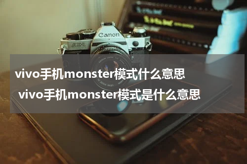 vivo手机monster模式什么意思 vivo手机monster模式是什么意思