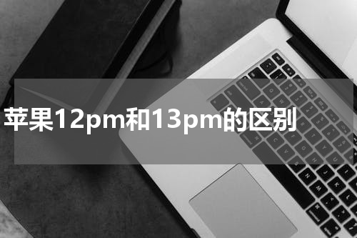 苹果12pm和13pm的区别