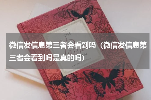 微信发信息第三者会看到吗（微信发信息第三者会看到吗是真的吗）