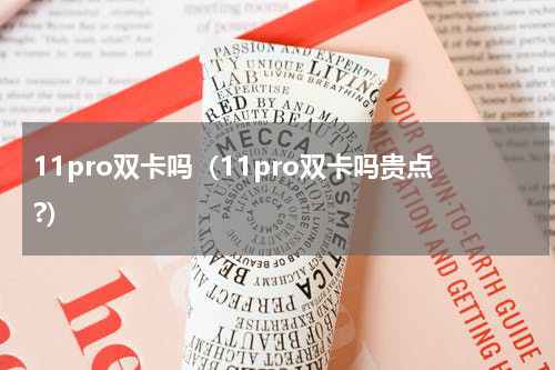 11pro双卡吗（11pro双卡吗贵点?）