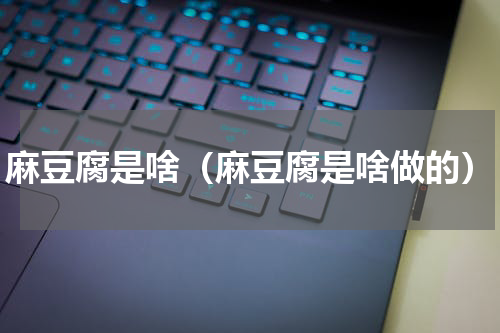 麻豆腐是啥（麻豆腐是啥做的）