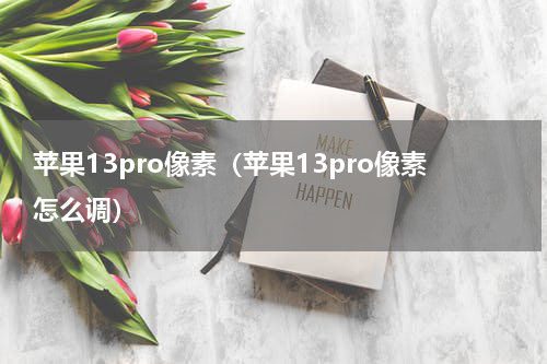 苹果13pro像素（苹果13pro像素怎么调）