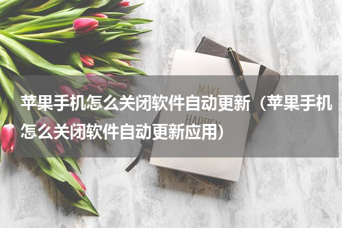 苹果手机怎么关闭软件自动更新（苹果手机怎么关闭软件自动更新应用）