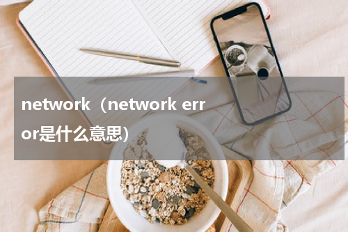 network（network error是什么意思）