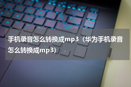 手机录音怎么转换成mp3（华为手机录音怎么转换成mp3）