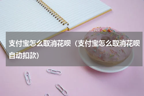 支付宝怎么取消花呗（支付宝怎么取消花呗自动扣款）