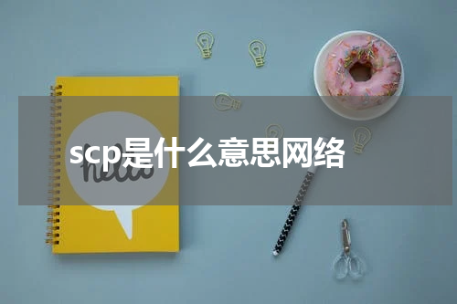 scp是什么意思网络