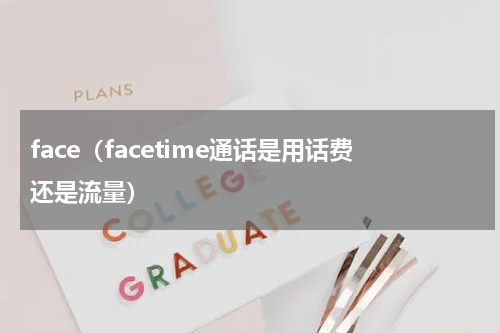 face(facetime通话是用话费还是流量)
