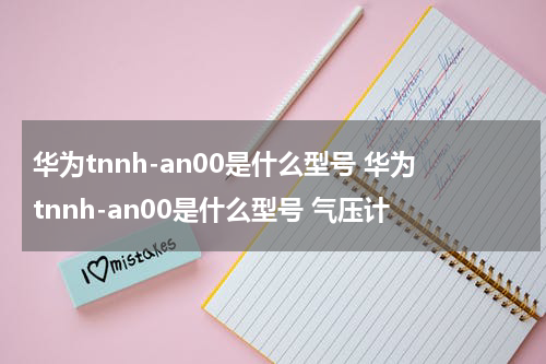 华为tnnh-an00是什么型号 华为tnnh-an00是什么型号 气压计