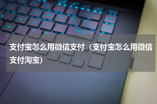 支付宝怎么用微信支付(支付宝怎么用微信支付淘宝)