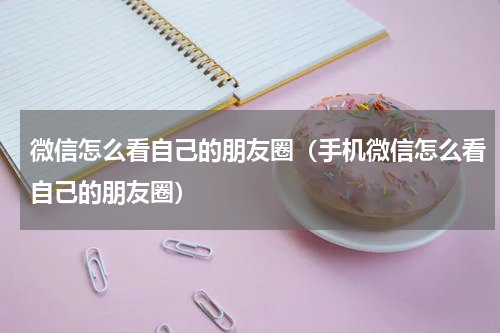 微信怎么看自己的朋友圈（手机微信怎么看自己的朋友圈）