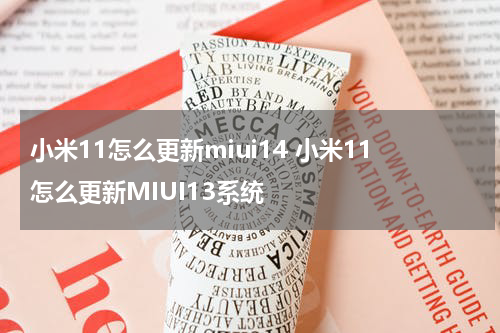 小米11怎么更新miui14 小米11怎么更新MIUI13系统