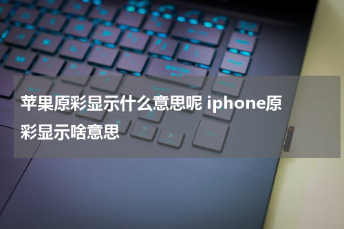 苹果原彩显示什么意思呢 iphone原彩显示啥意思