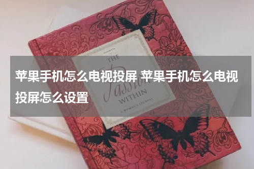 苹果手机怎么电视投屏 苹果手机怎么电视投屏怎么设置