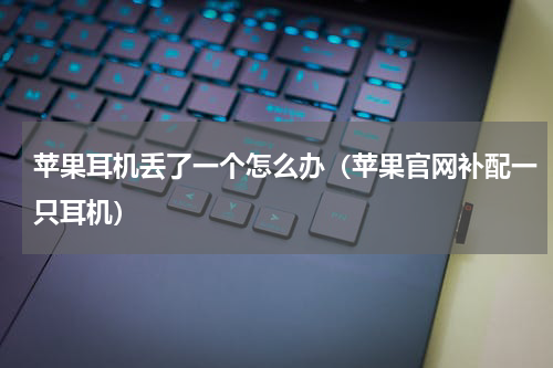 苹果耳机丢了一个怎么办（苹果官网补配一只耳机）