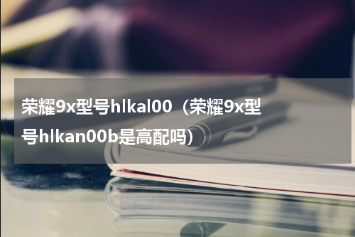 荣耀9x型号hlkal00（荣耀9x型号hlkan00b是高配吗）