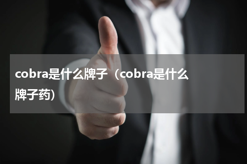 cobra是什么牌子（cobra是什么牌子药）