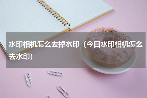 水印相机怎么去掉水印（今日水印相机怎么去水印）