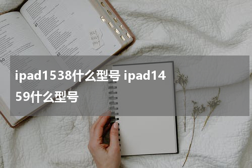 ipad1538什么型号 ipad1459什么型号