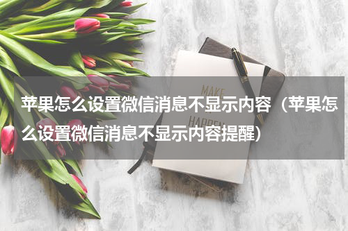 苹果怎么设置微信消息不显示内容(苹果怎么设置微信消息不显示内容提醒)