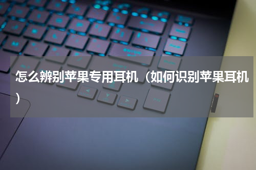 怎么辨别苹果专用耳机（如何识别苹果耳机）