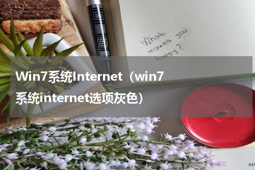 Win7系统Internet（win7系统internet选项灰色）