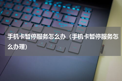 手机卡暂停服务怎么办(手机卡暂停服务怎么办理)