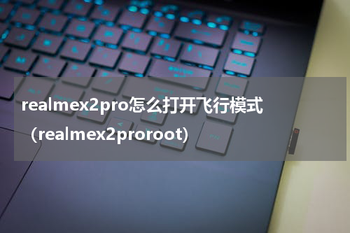 realmex2pro怎么打开飞行模式(realmex2proroot)