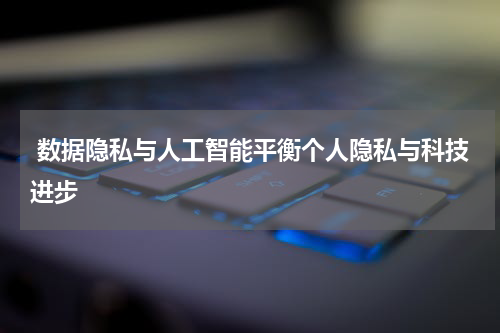 数据隐私与人工智能平衡个人隐私与科技进步