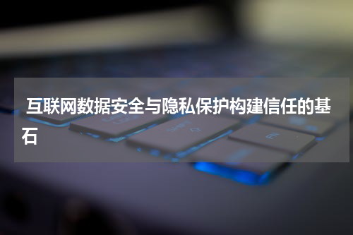 互联网数据安全与隐私保护构建信任的基石