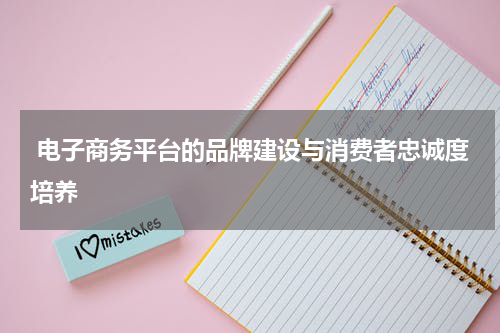  电子商务平台的品牌建设与消费者忠诚度培养