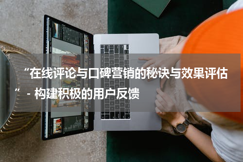  “在线评论与口碑营销的秘诀与效果评估”- 构建积极的用户反馈