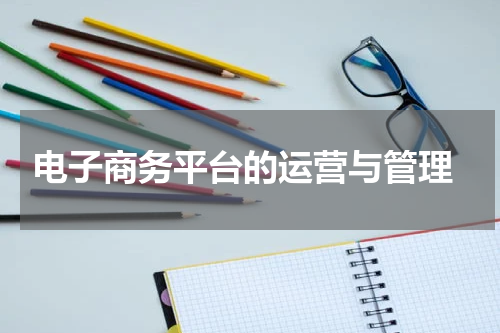  电子商务平台的运营与管理