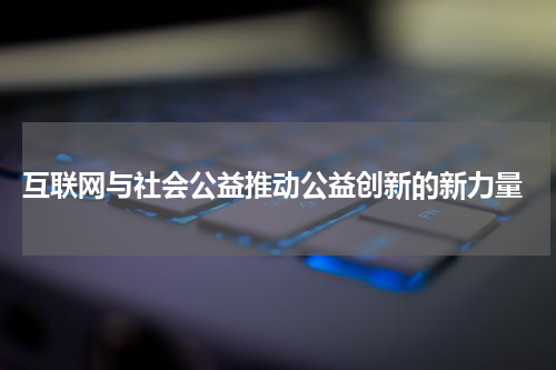  互联网与社会公益推动公益创新的新力量