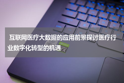 互联网医疗大数据的应用前景探讨医疗行业数字化转型的机遇
