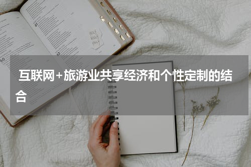  互联网+旅游业共享经济和个性定制的结合