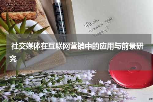  社交媒体在互联网营销中的应用与前景研究