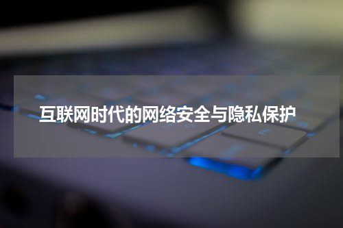  互联网时代的网络安全与隐私保护