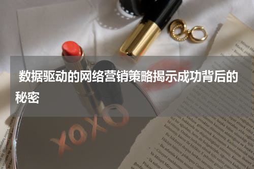  数据驱动的网络营销策略揭示成功背后的秘密