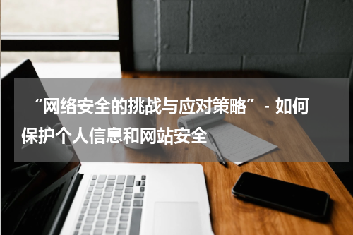 “网络安全的挑战与应对策略”- 如何保护个人信息和网站安全